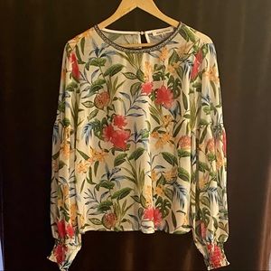 Jealous Tomato Floral Blouse Size M